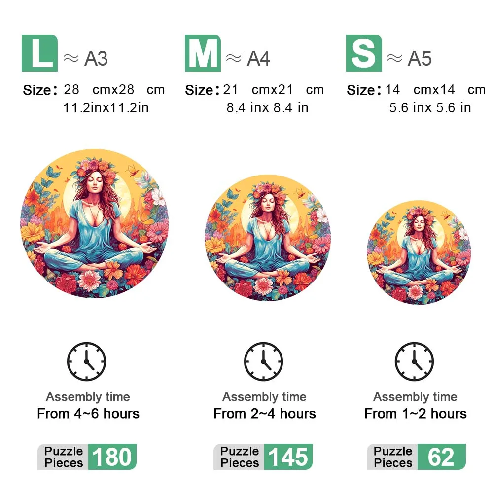 ปริศนาไม้รูปดอกไม้สำหรับ3D ปริศนาเฉพาะบุคคลเกมของขวัญสำหรับเด็กสำหรับผู้ใหญ่ของเล่นเพื่อการศึกษาสำหรับเด็ก