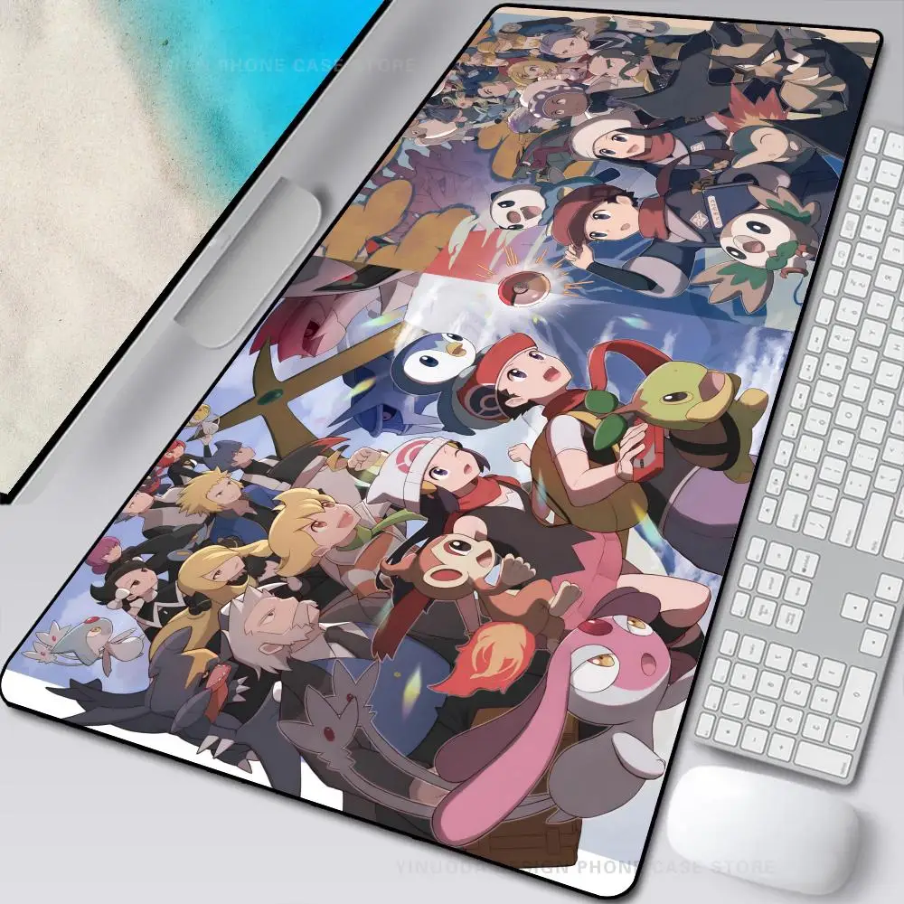 

P-pokemon Mouse Mat Desk Mat With Pad Gaming Accessories Prime Gaming XXL Keyboard Pad Stitch Padding Mat