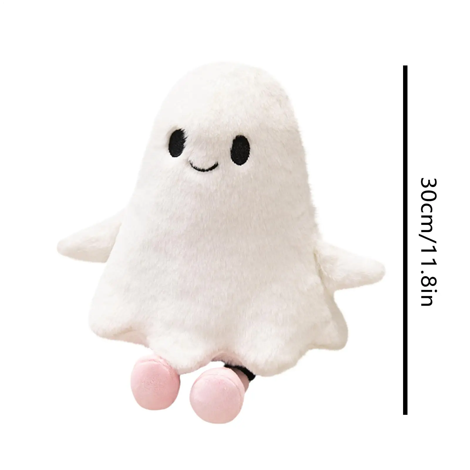 Brinquedo fantasma de pelúcia, figura de brinquedo de halloween, decoração, boneca assustadora para sala escolar, aniversário, crianças, casa, feriado, exibição, festa, decoração