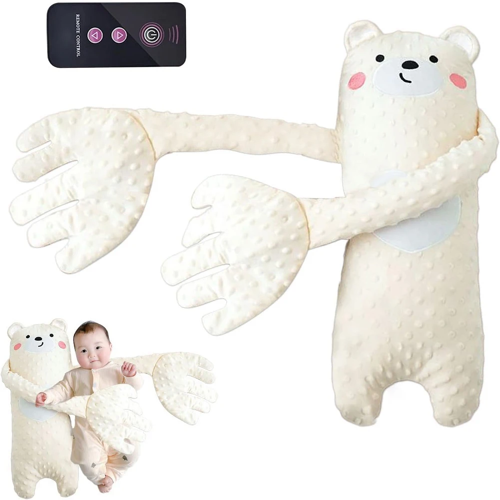 ตุ๊กตาปลอบเด็กทารกแบบนุ่ม ช่วยให้หลับสบาย ป้องกันการสะดุ้งตกใจสำหรับเด็กเล็ก