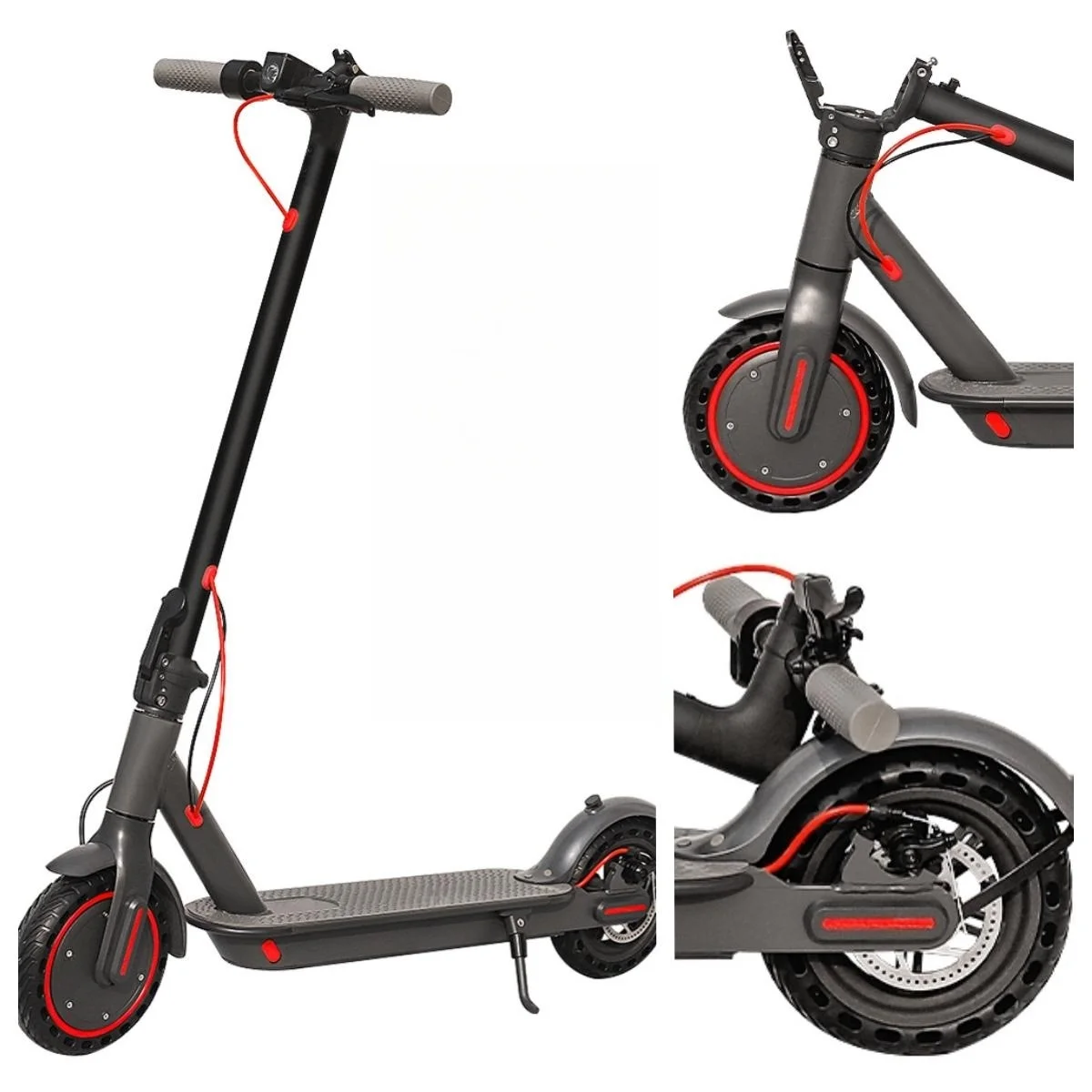 

New Design 8.5inch Anti-skid Solid Lithium Battery Scooter Folding Adult Two Wheel Small Electric Mobility Scooter