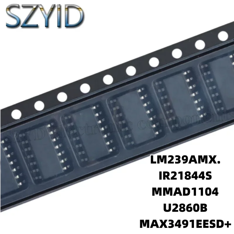 1 unidade SOP14-LM239AMX. IR21844S MMAD1104 U2860B MAX3491EESD+