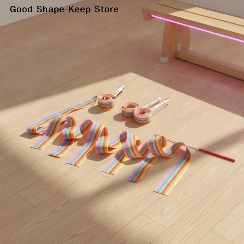 Kolorowa, artystyczna wstążka  – Kids Outdoor Balance Beam recenzja i cena