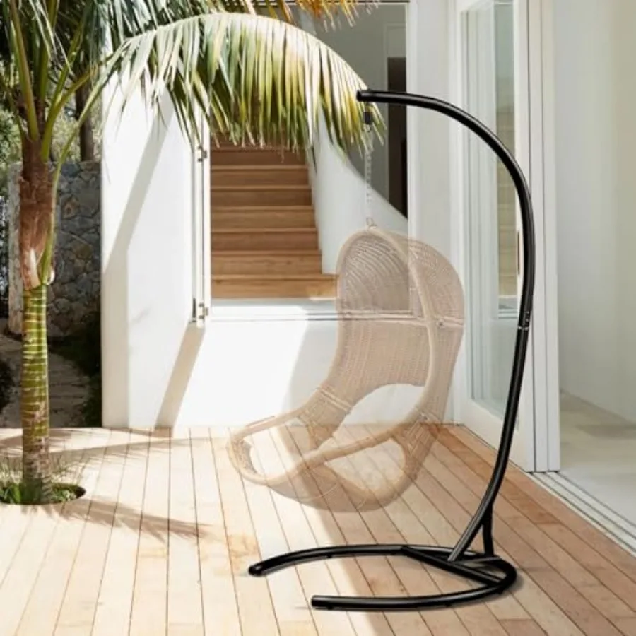 

Hammock Stand Only Max 300lbs Hammock Chair Stand Only Heavy Duty Hanging Chair Stand 360 Degree Rotation Egg Chair Stand C Sta