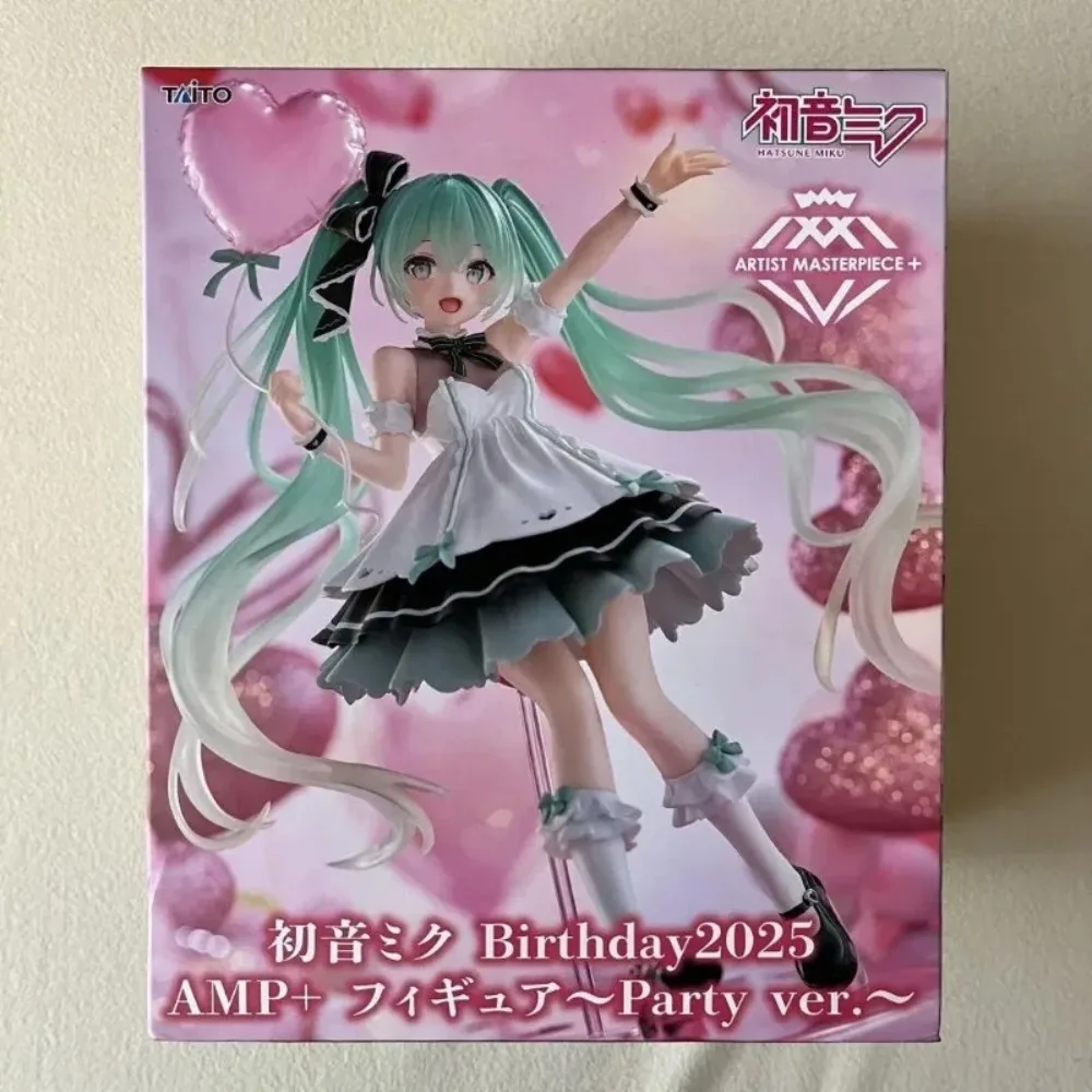 in-stock-taito-original-genuine-vocaloid-artist-masterpiece-hatsune-miku-birthday-2025-amp-party-ver-21cm-model-toy-figure-gift