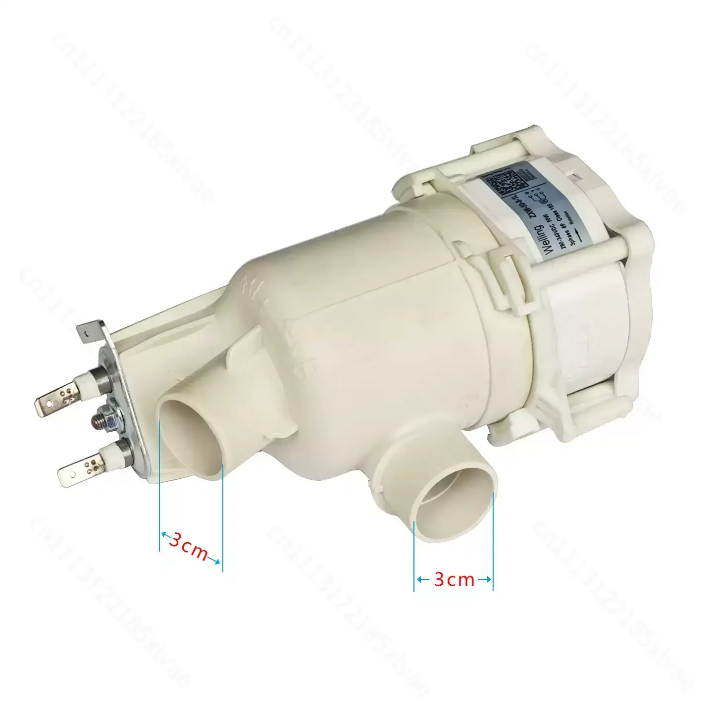 Welling Dishwasher Circulating Water Pump Motor ZXW-50-8-1L, Electric Pump Replacement for Dishwasher Repair
