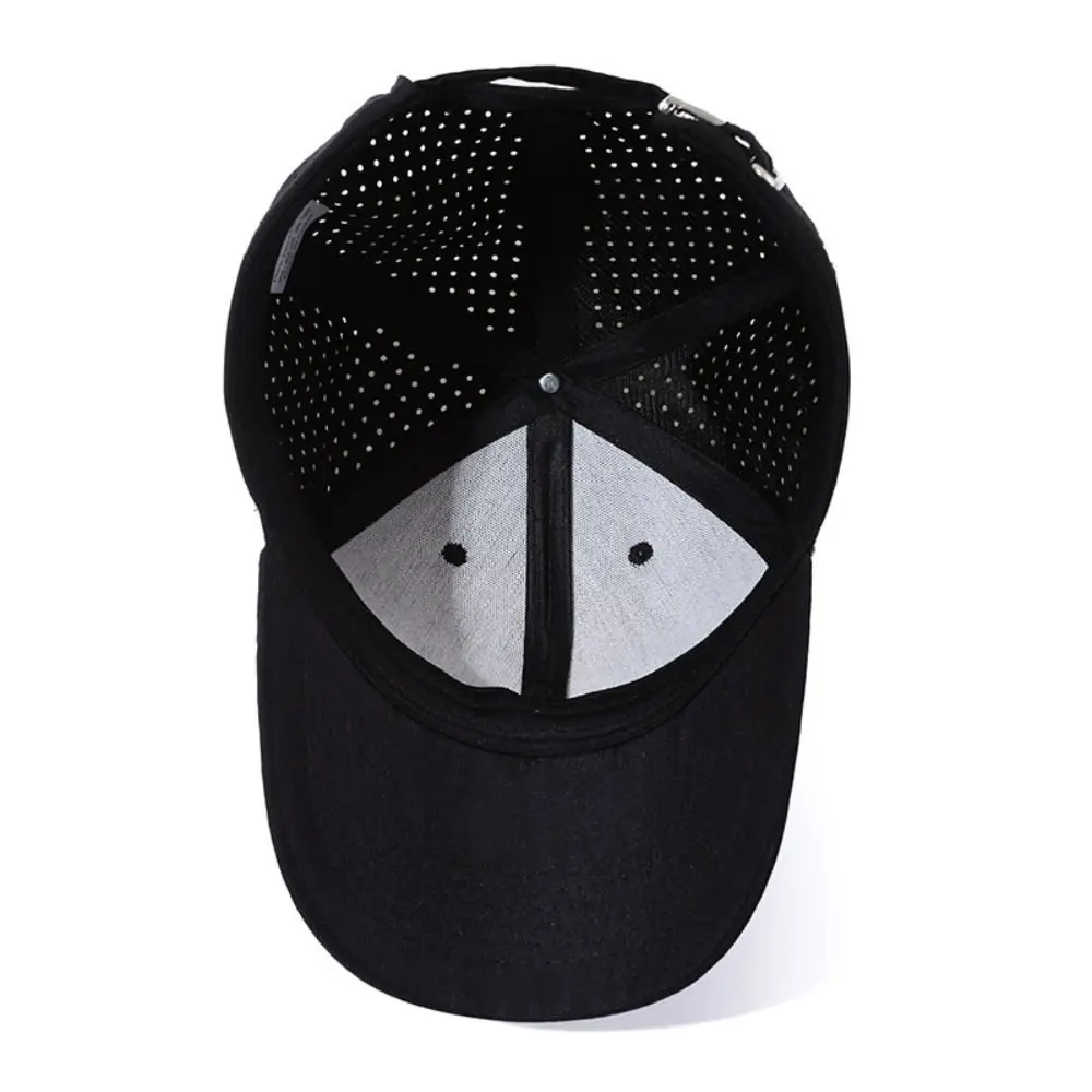 New Fashion Fast Dry Baseball Cap Versatile Breathable Cotton Snapback Caps Sun Protection Mesh Caps Duck Tongue Cap