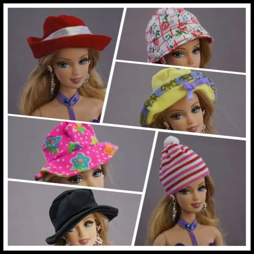 Multi-Styles Doll Sun Hat New Fashion Cowboy Suny Hat Doll Accessories 30cm Doll 1/6 Doll