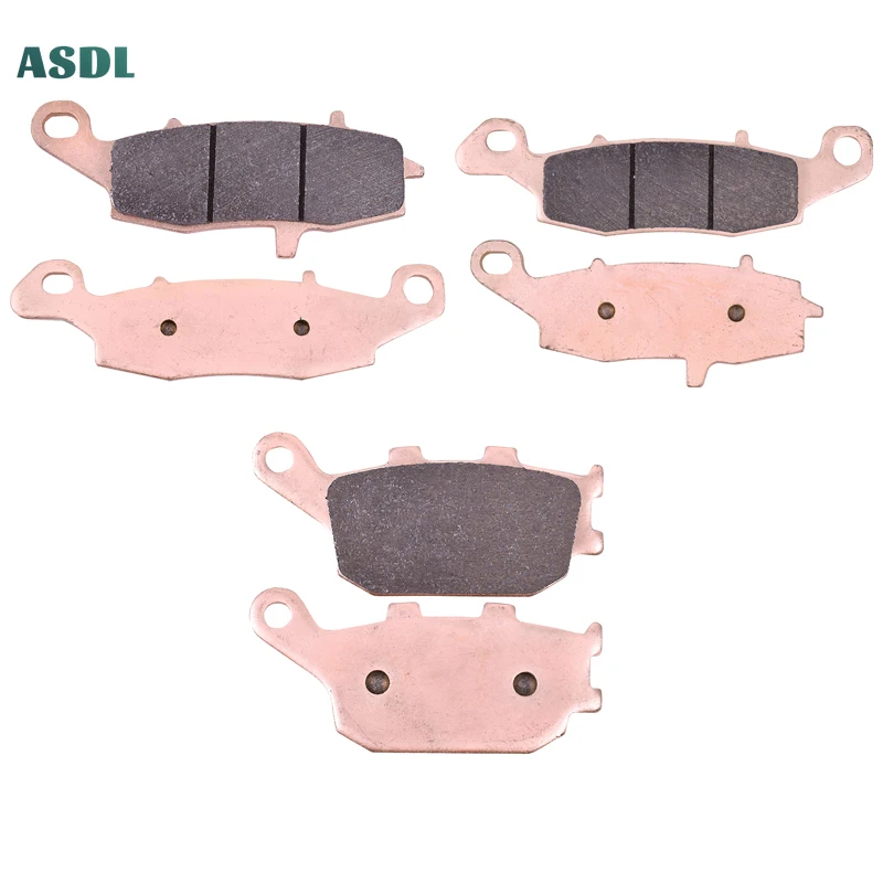 Motorcycle Front and Rear Brake Pads For Suzuki SV 400 650 DL 650 1000 GSF 650 750 DL1000 K2-K9/L0 V- Strom 02-10 GSR750 GSF650
