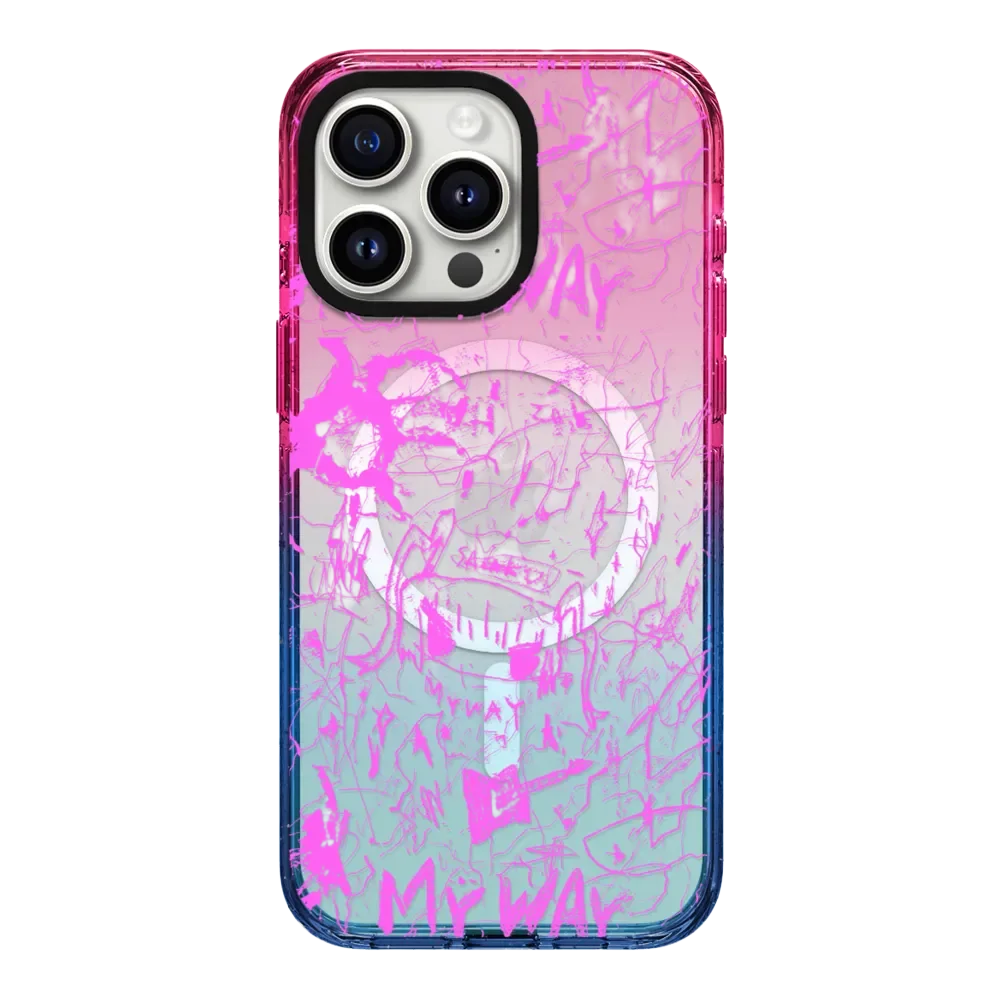 2601246 Matte / Acrylic / Mirror / Bounce Camera Ring Stand Cover for IPhone 17 16 15 14 13 Pro Max - Protective Magnetic Case