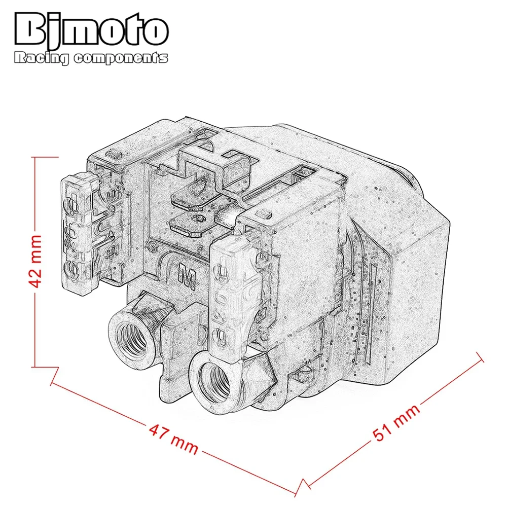 Motorcycle Starter Relay Solenoid For Yamaha FJR1300 YZF R1 R6 YZF600 YFZ450 YFZ45 XVS1100 1100 Classic FZS600 Fazer 600