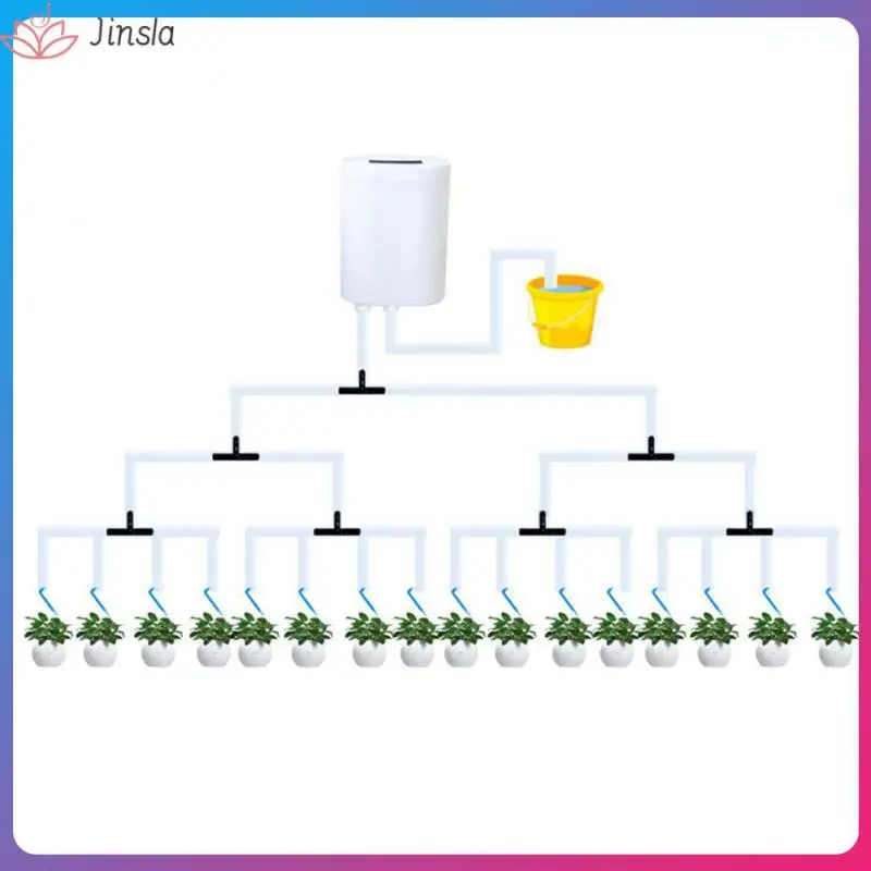 Automatic Timer Waterers Drip Irrigation 16/12/8/4/2 Pump Self-Watering Kits Indoor Plant Watering Device Plant Garden Gadgets