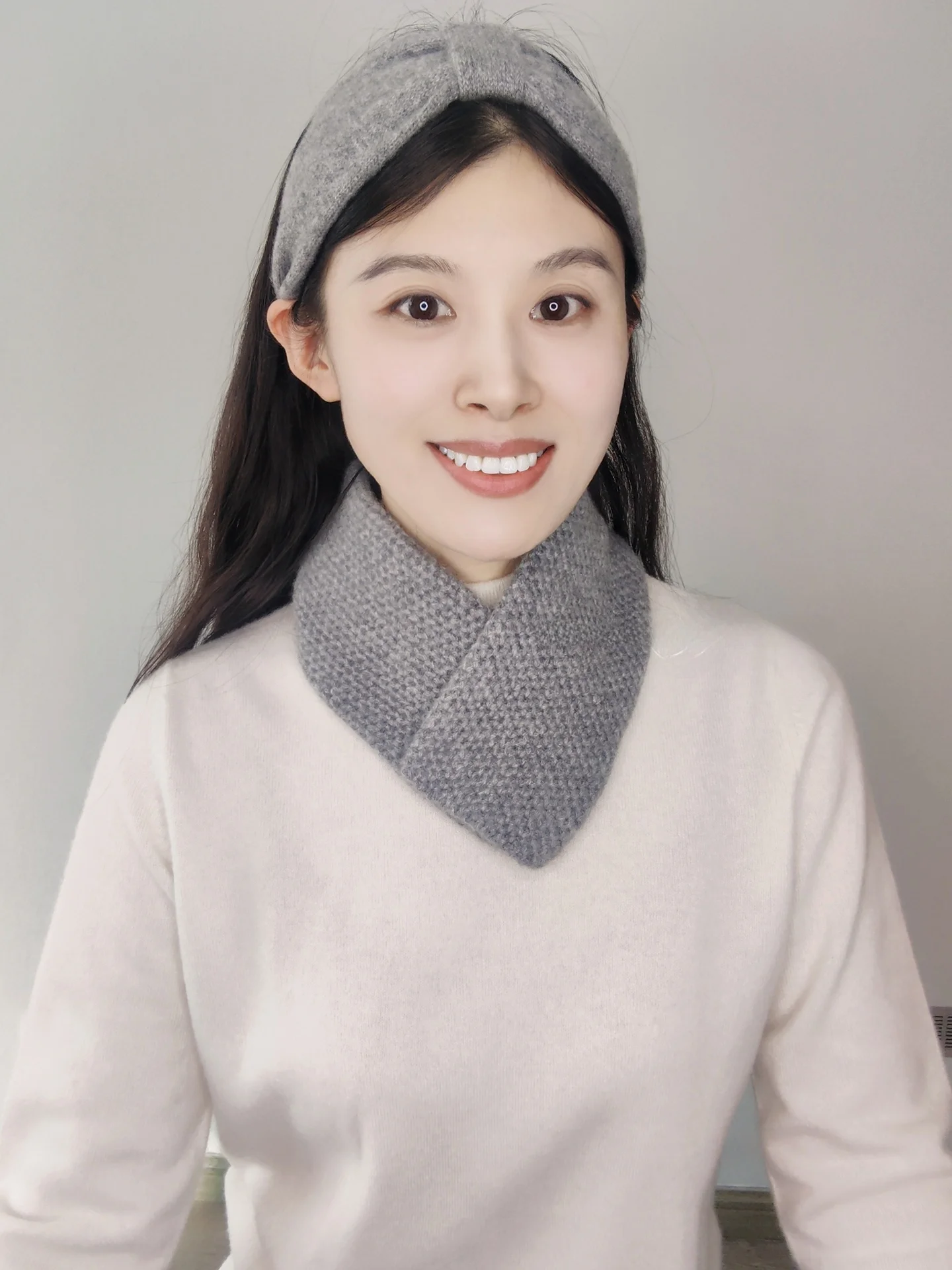 00-camere-sweet-knot-hairband-scarf-set-postpartum-warm-hair-ring-ne-warmer-fake-collar-korean-sle-winter-a