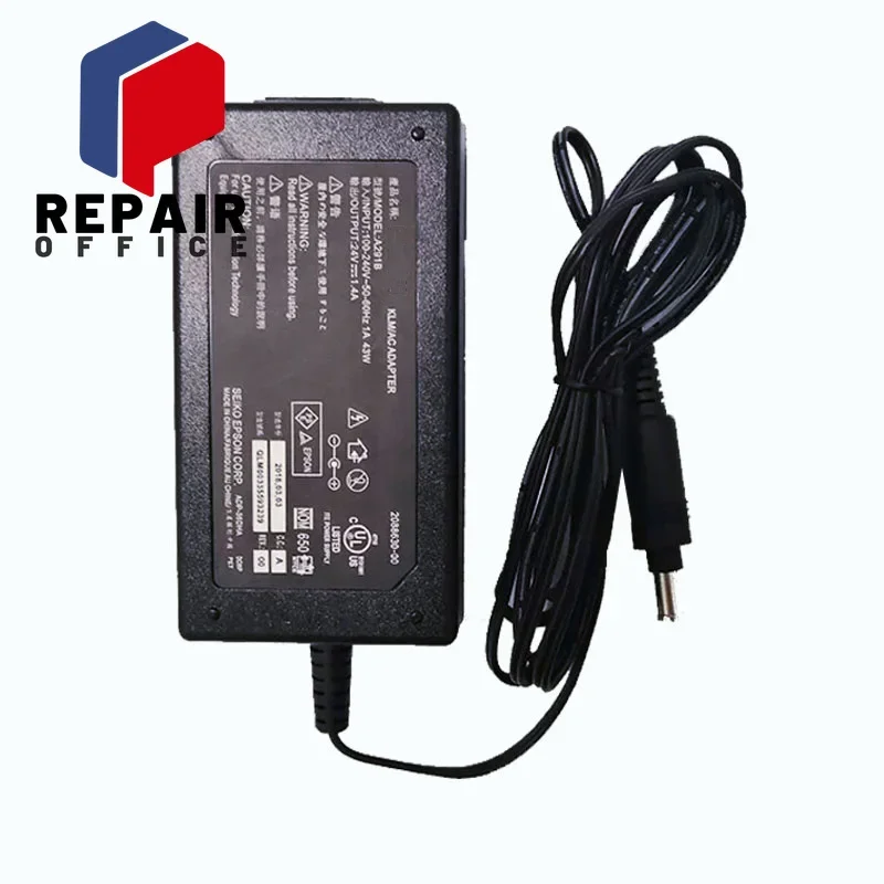 Adaptador de Corriente, Cargador, Fuente de Alimentación para Epson V500 V550 V600 V700 V750 V800 V850 3170 4180 4490 4990 DS560 GT1500 GT2500 DS510 DS520