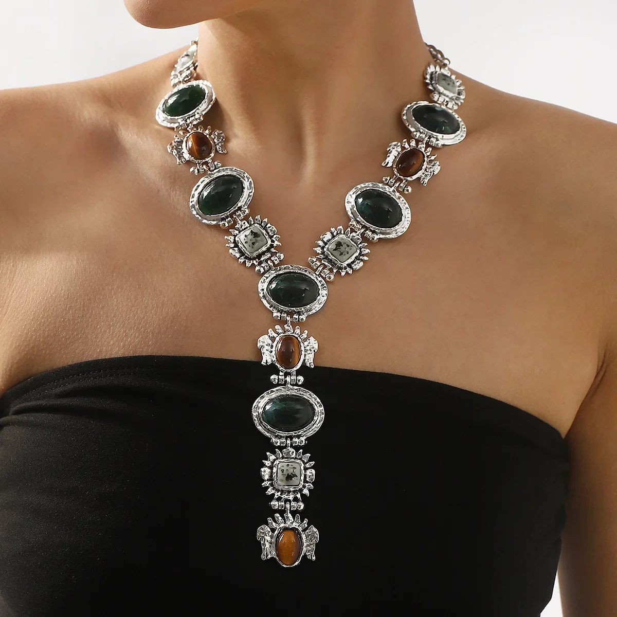 Long Collier GéOméT… - image