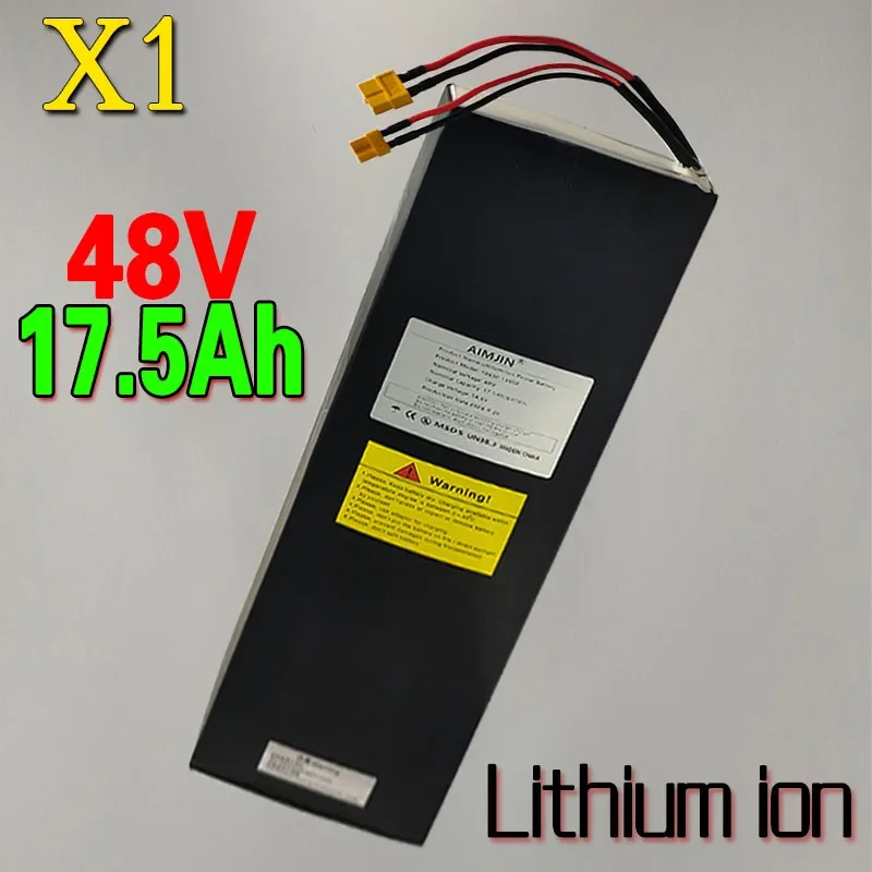 48V 17500mAh Scooter Battery For Kugoo X1/X1Plus Scooter 13S5P Lithium Battery Pack With BMS