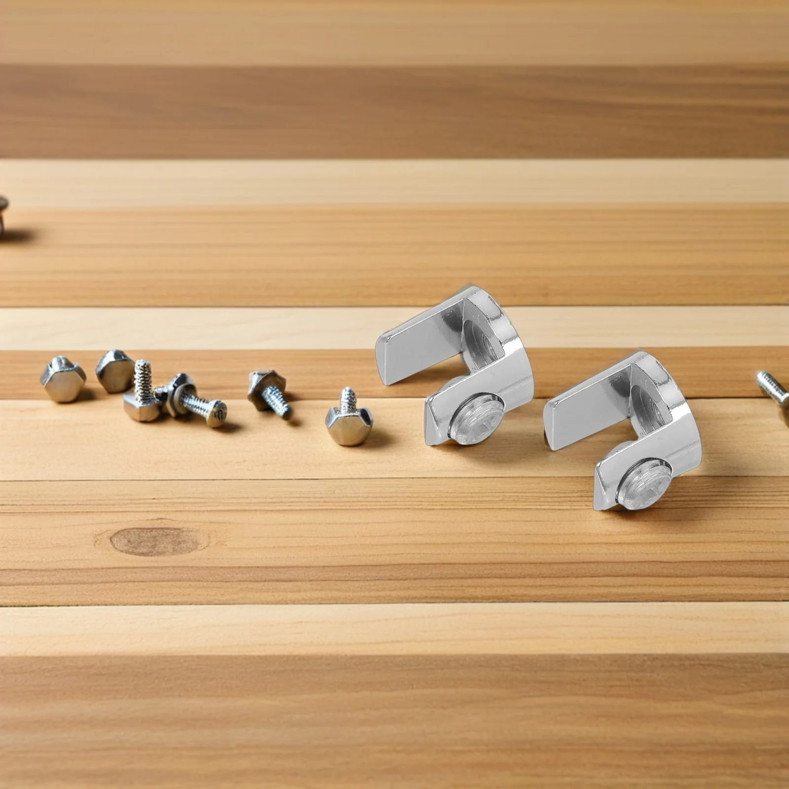

16 Pcs Bathroom Glass Clips Clamps Support Shelf Mount Brackets Supports for Wall Fish Mouth