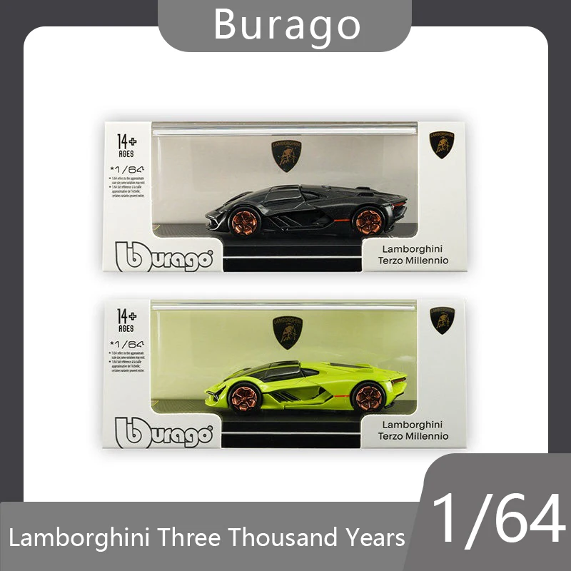 

Burago 1:64 3000 Year Supercar Simulation Alloy Car Model Boy Toy Collection Enthusiast Desktop Ornament Birthday Gift