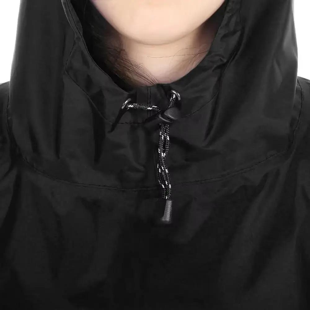 

Durable 3 in 1 Cycling Rain Poncho Waterproof Portable Rain Cape Cloak Front Pocket Adult Unisex Rainwear Tent Travel