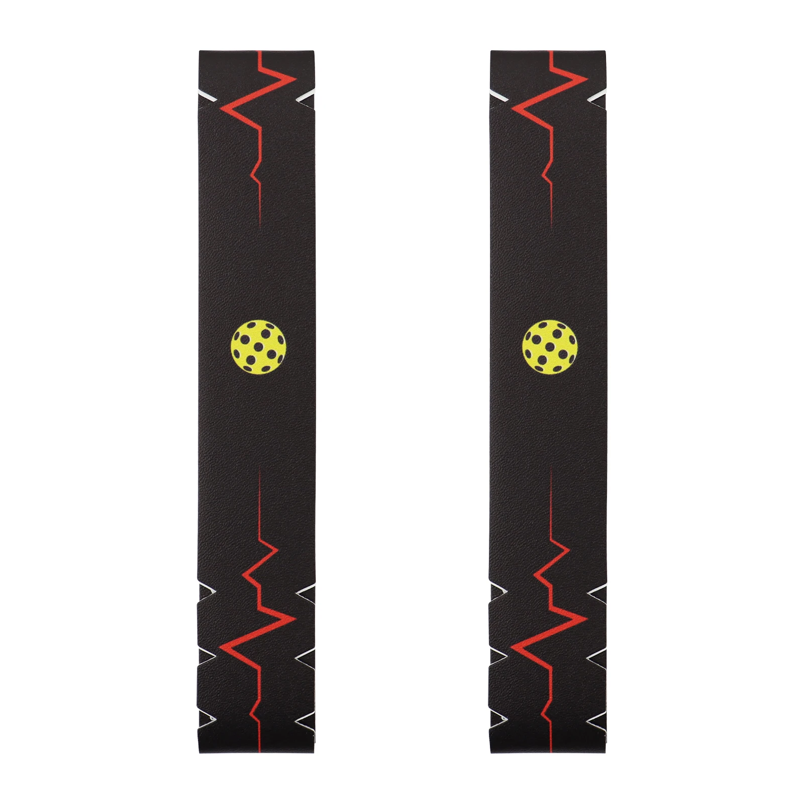 Paddle Head Edge Guard - Pickleball Paddle Protection Tape-Pickleball Lead Tape-No Wrinkling-Black Colour-2 Units Pack Accessory