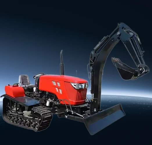 

Multi Functional Tracked Cultivator, Used for Rotary Plowing and Hoeing, for Water and Drought Tractors 35HP
