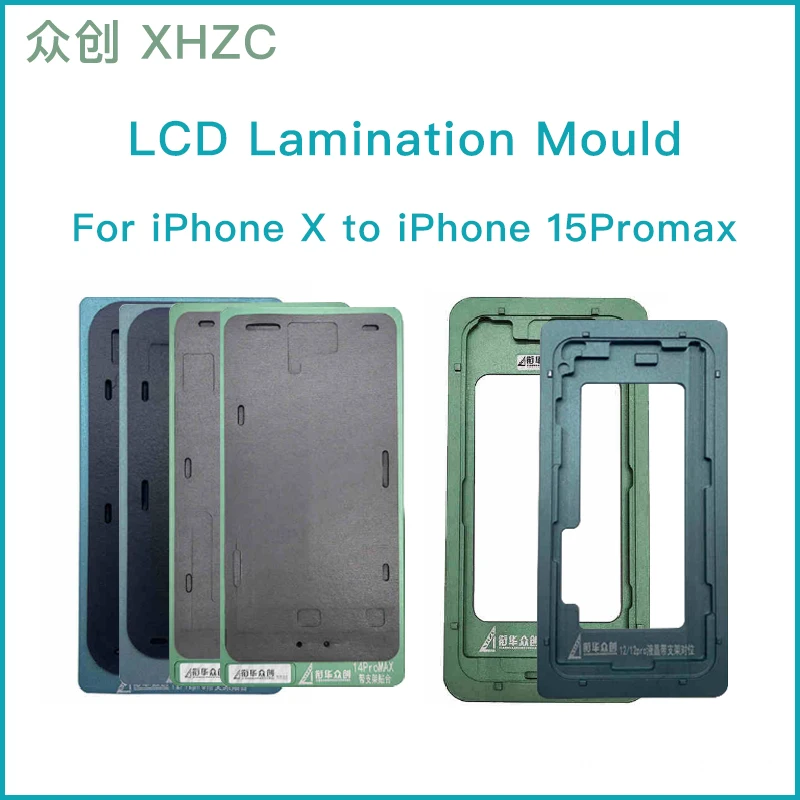 XHZC LCD OCA Alignment Position Mold Laminating Mould With Frame For iPhone 15 13 Pro Max 14 Plus 15pro Screen Repair Tool