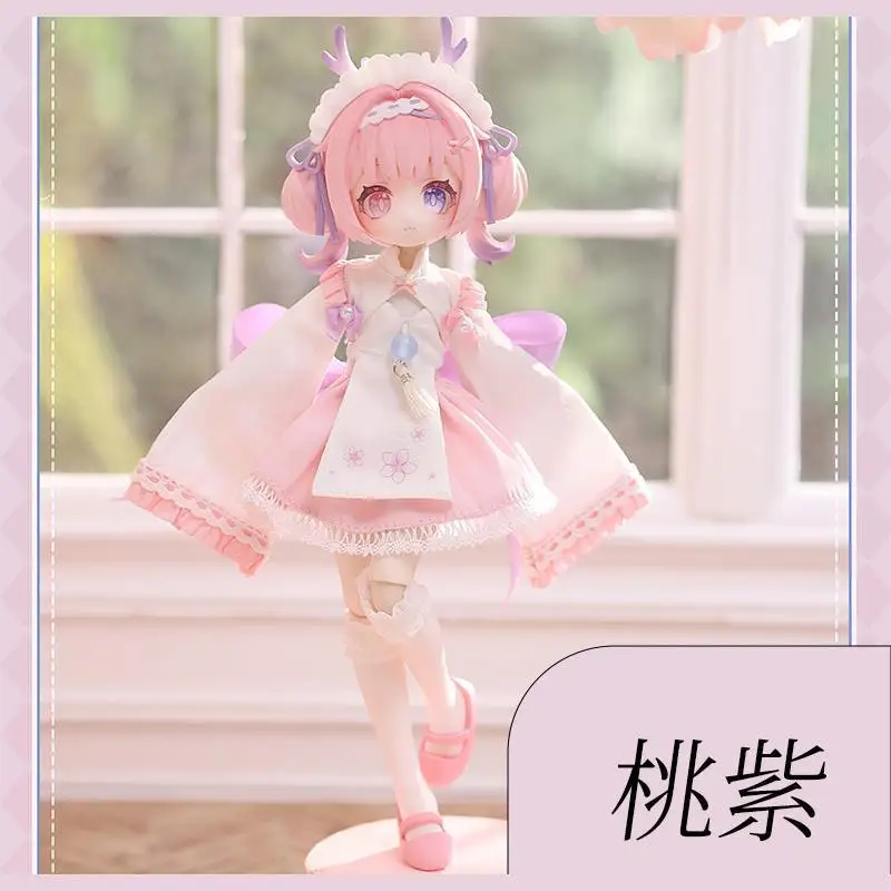 Véritable boîte aveugle Meiqi série coeur de création boîte mystère 12 points MJD figurine articulée ornement mignon fille cadeau surprise
