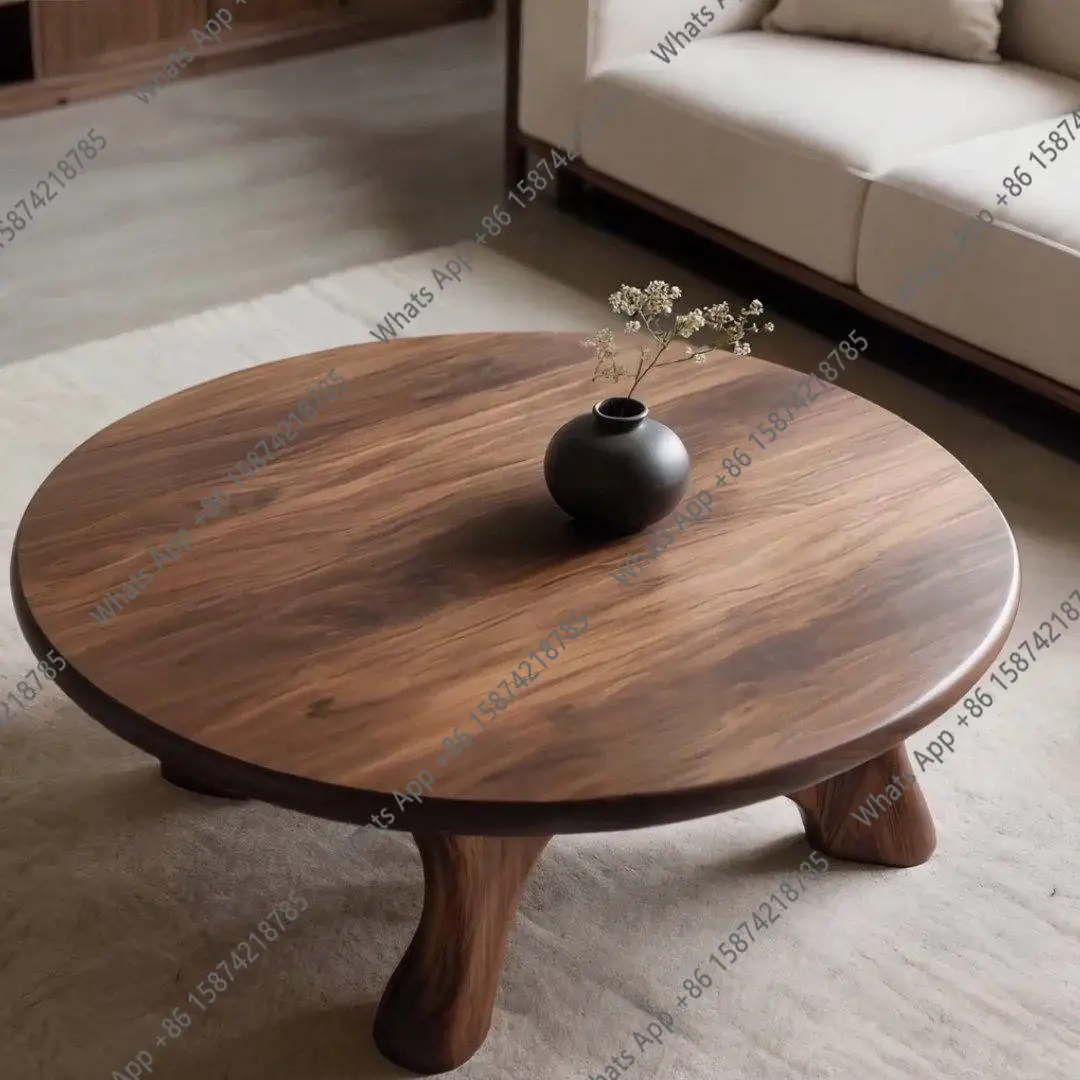 All solid wood coffee table small apartment home living room designer high-end fashion new