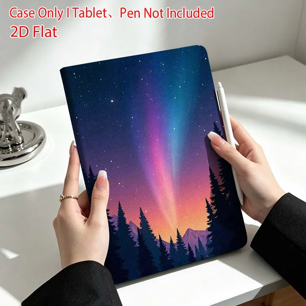 Fashion sky art pattern Soft For Lenovo Xiaoxin Pad Pro Tab P12 P11 11 13 11.2 inch K11 Plus Pen Tray Tablet Case