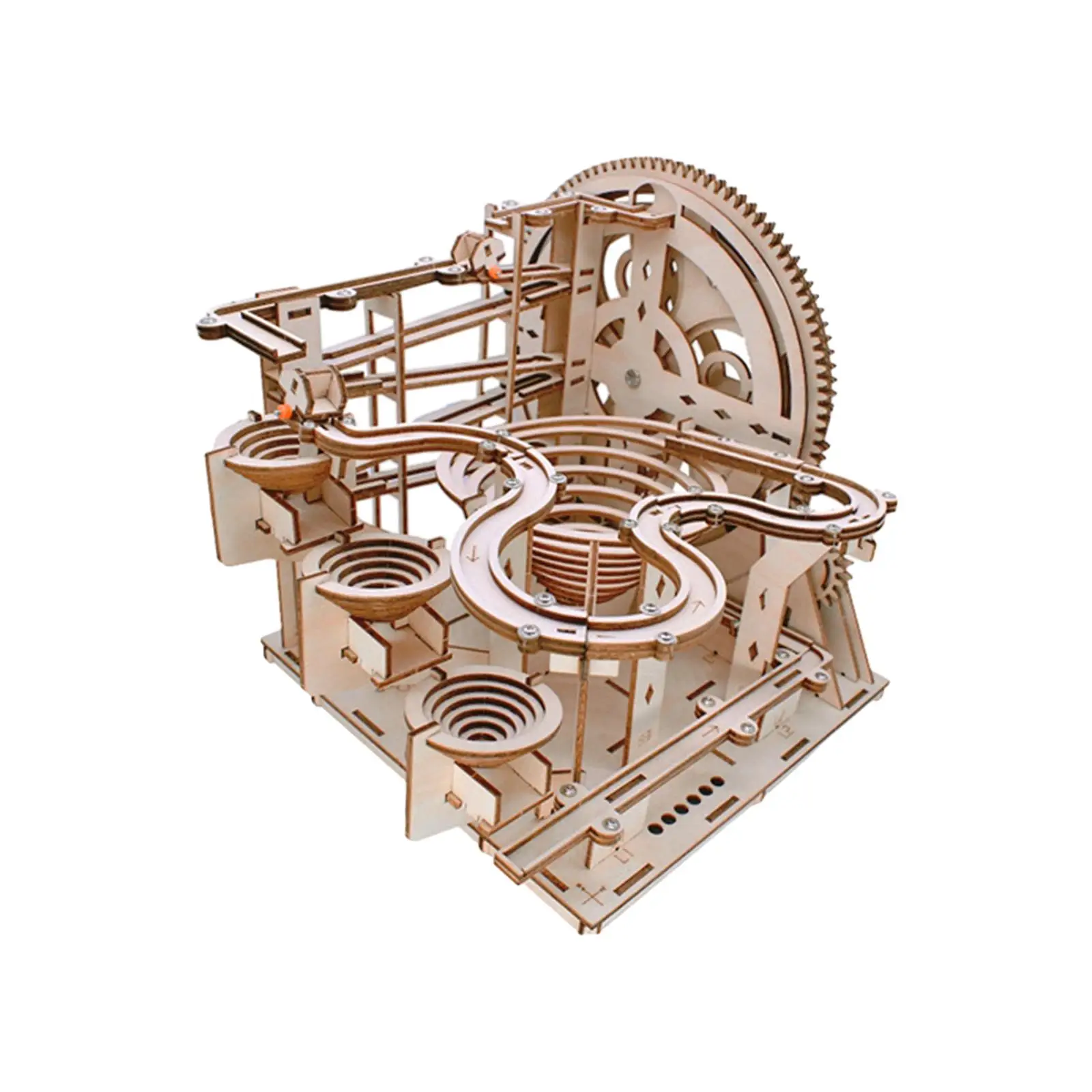 3D Wooden Marble Run Puzzle, DIY, presentes exclusivos para Adolescentes e Adultos