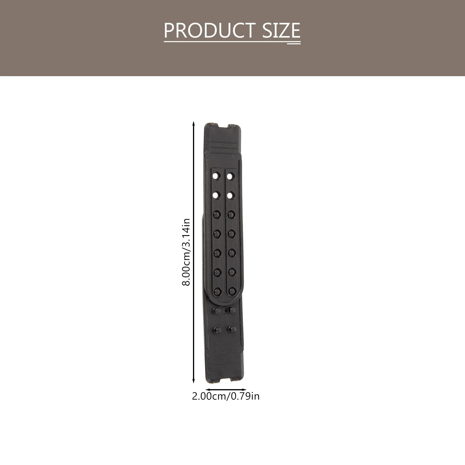 10Pairs Adjustable Plastic Hat Extender Snapbacks Portable Replaceable Cap Extenders Adjustable Hat Bands Cap Accessory