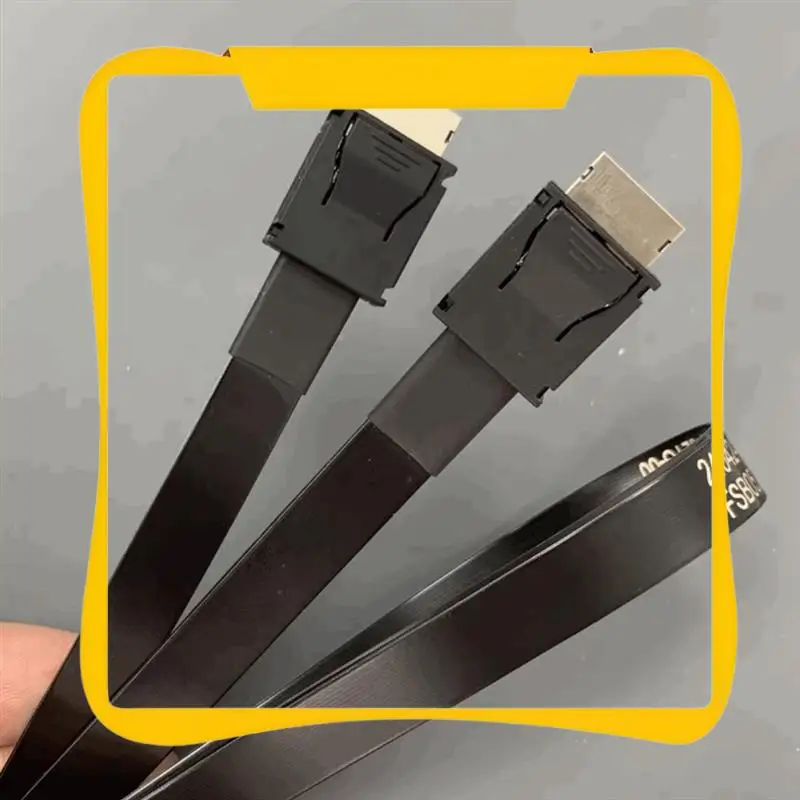 Pcie 4.0 Male To Male Transfer Cable For External GPU Dock Graphics Card PC Server For Oculink Adapter Cable 25Cm