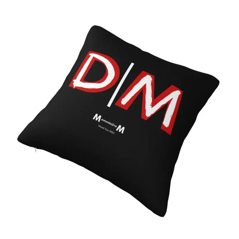 Custom Electronic Rock Depeche Cool Mode Pillow Case Cushions Cover Square Pillowcase