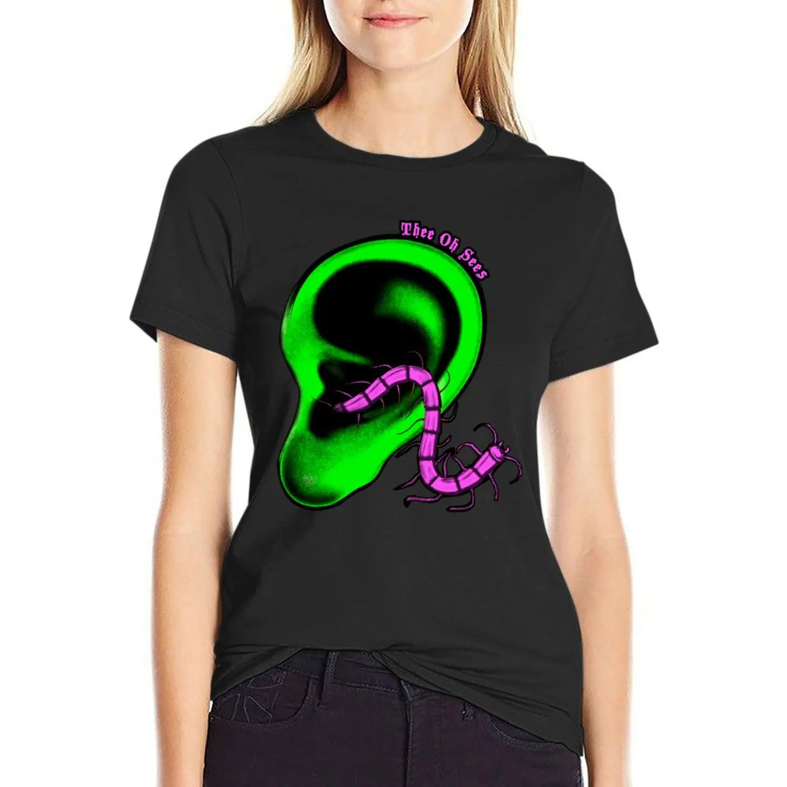 thee oh sees an odd entrances T-Shirt kawaii clothes aesthetic clothes funny Aesthetic clothing Women clothes