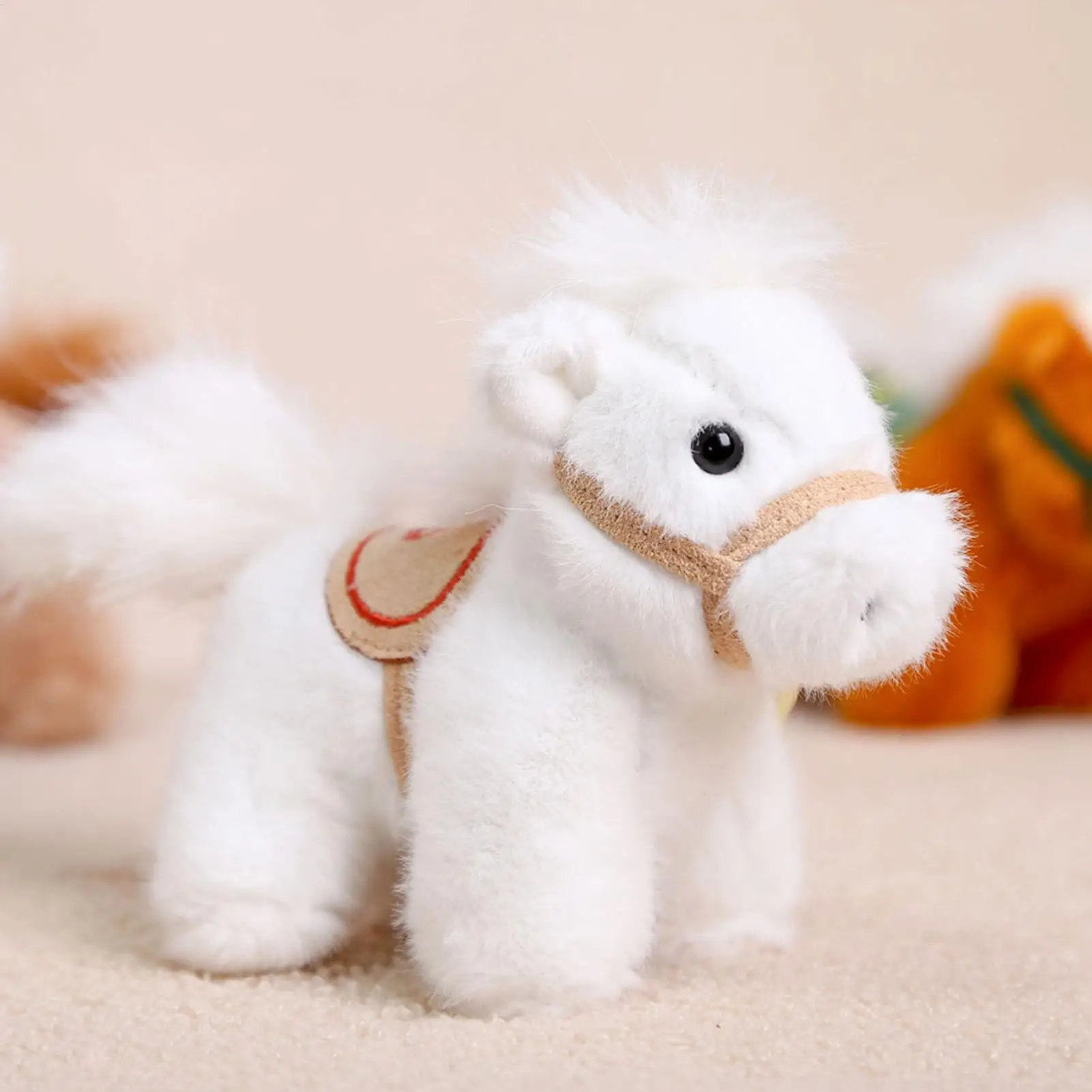 Abalorio para monedero de caballo, bordado de nubes, suministros de recuerdo festivo, llavero del Año del Caballo 2026 para familiares, amigos y colegas