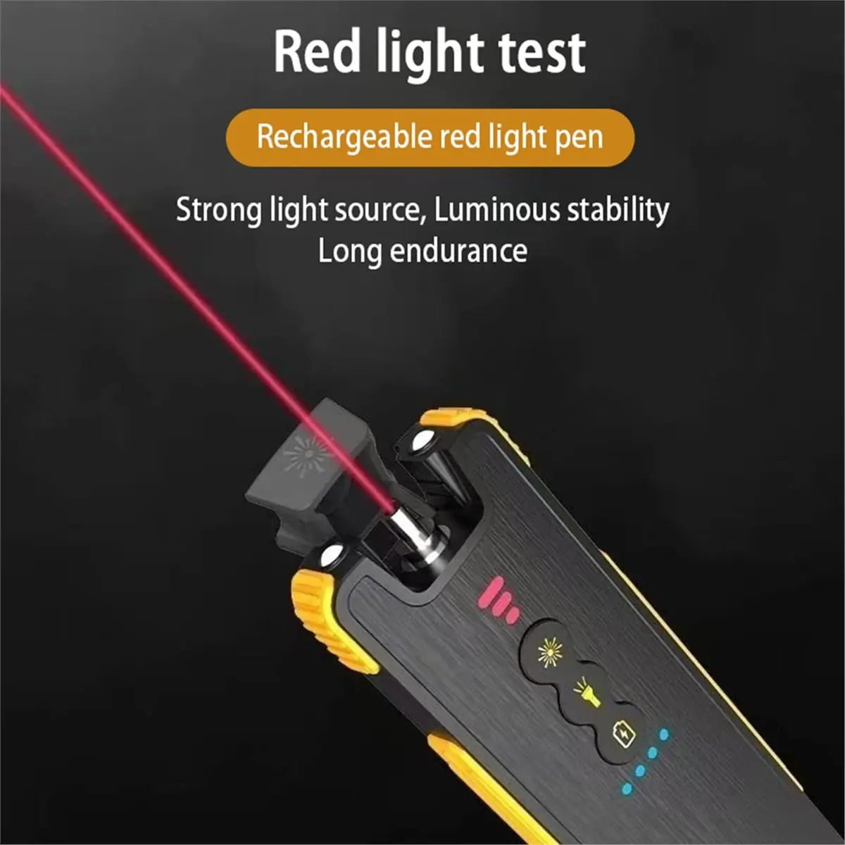 

Stable- 3in1 Visual Fault Locator 15mw Rechargeable Fiber Optic Tester Power Bank Fiber Optic Cable Tester