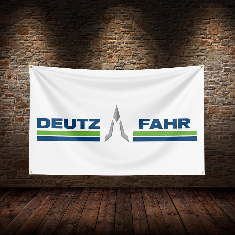 

3x5 Ft D-Deutzs Flag Polyester Printed Mechanlcal Flags for Room Garage Decor