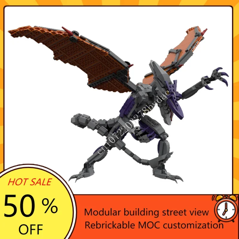

997PCS Cyborg Space Pirate Captain "Riddles" Space War Military MOC SpaceShip Battle Model Custom Puzzles Architecture DIY Gifts
