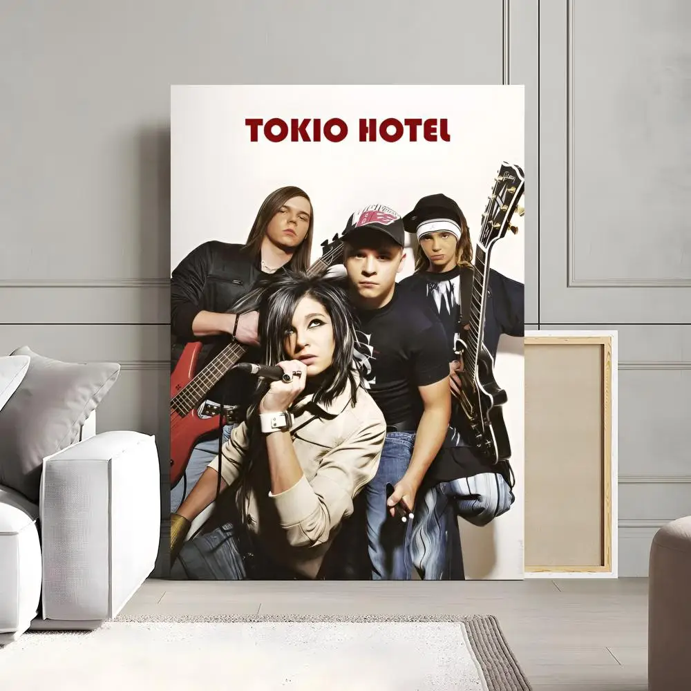ملصق قماشي معدني لفرقة الروك توكيو للفندق: تجعد مجاني مقاوم للماء ومتين لجميع الفضاء لتزيين الحائط #6