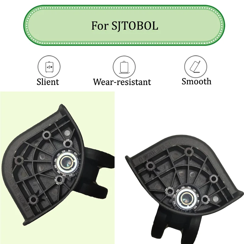 For SJTOBOL T75 For Practical Simple Suitable Suitcases Accessories  Installation Silent Wheels 360°Rotating Suitcase Wheels