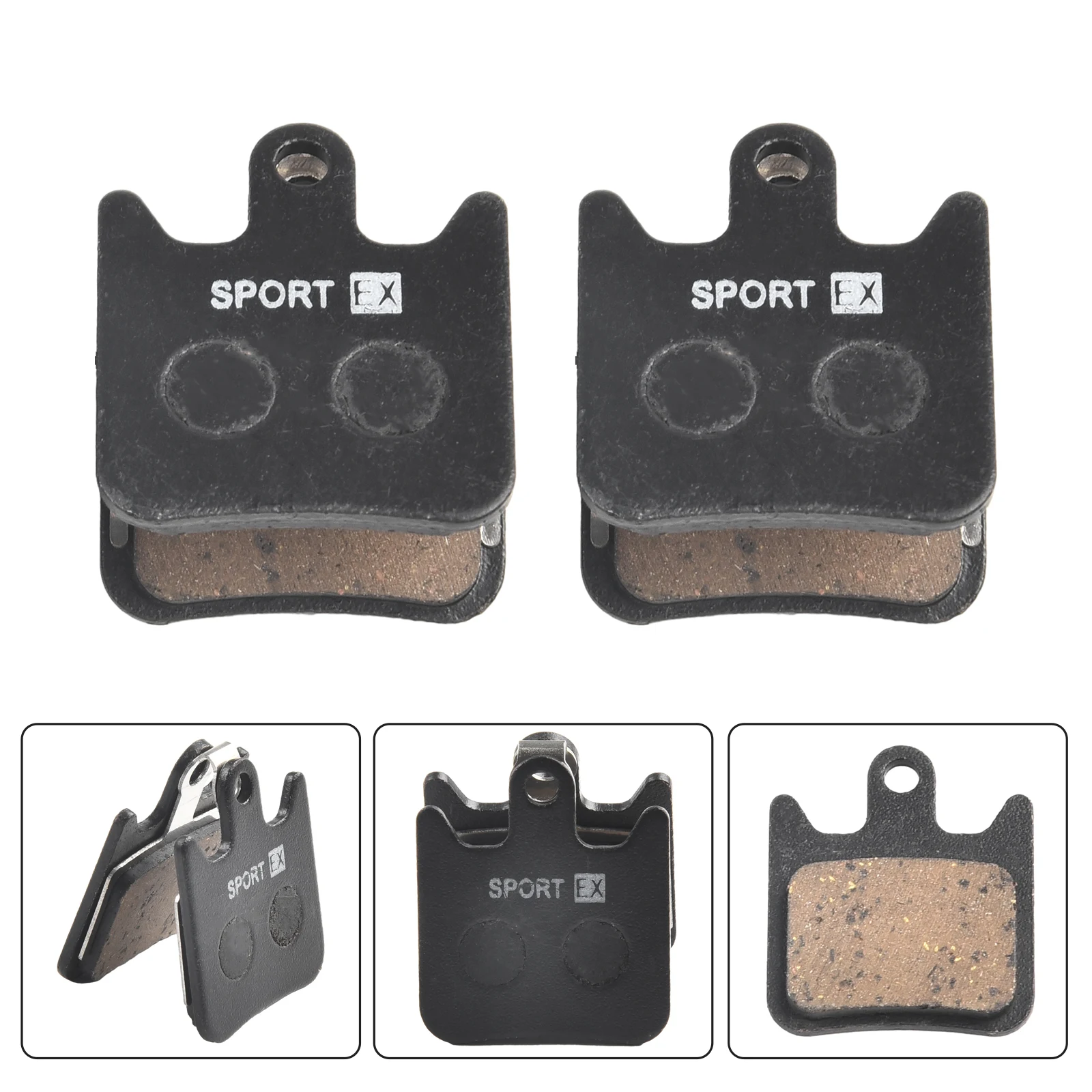 2 Pairs Upgrade Bicycle Brake Pads Resin Mountain Bike Disc Brake Pads For Hope Tech X2 Replacement Cycling Bike Accessories