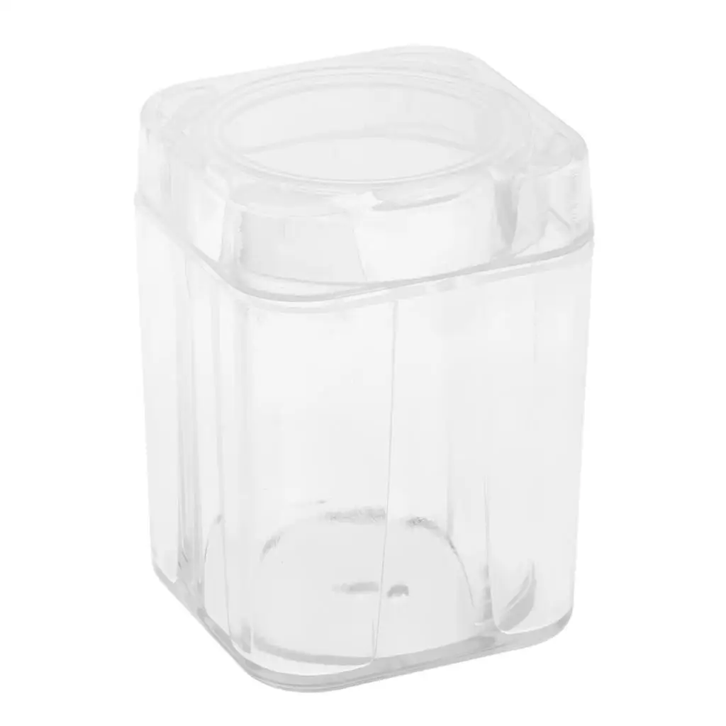 Clear Coins Case Coin Storage Box Container for Coins Stock 7mm
