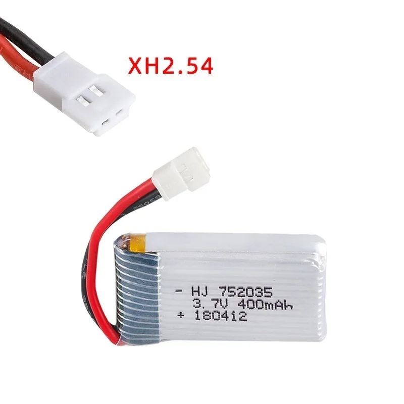 Batería LiPo 3.7V 400mAh para drone X4 H107 – Repuesto