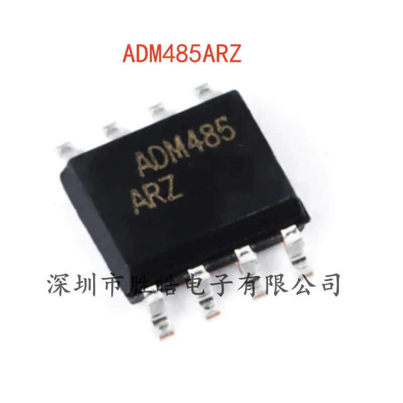 (10PCS)  NEW   ADM485ARZ   485   Half Duplex RS485 / RS422 Transceiver Chip    SOP-8    ADM485ARZ   Integrated Circuit