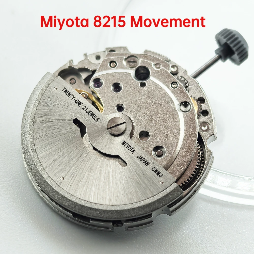 Japan Miyota 8215 Uhrwerk Automatischer Ersatzmechanismus 21 Steine Hochpräzise Werkzeugteile Ohne Sekundenzeiger-Stoppfunktion – Detail 6