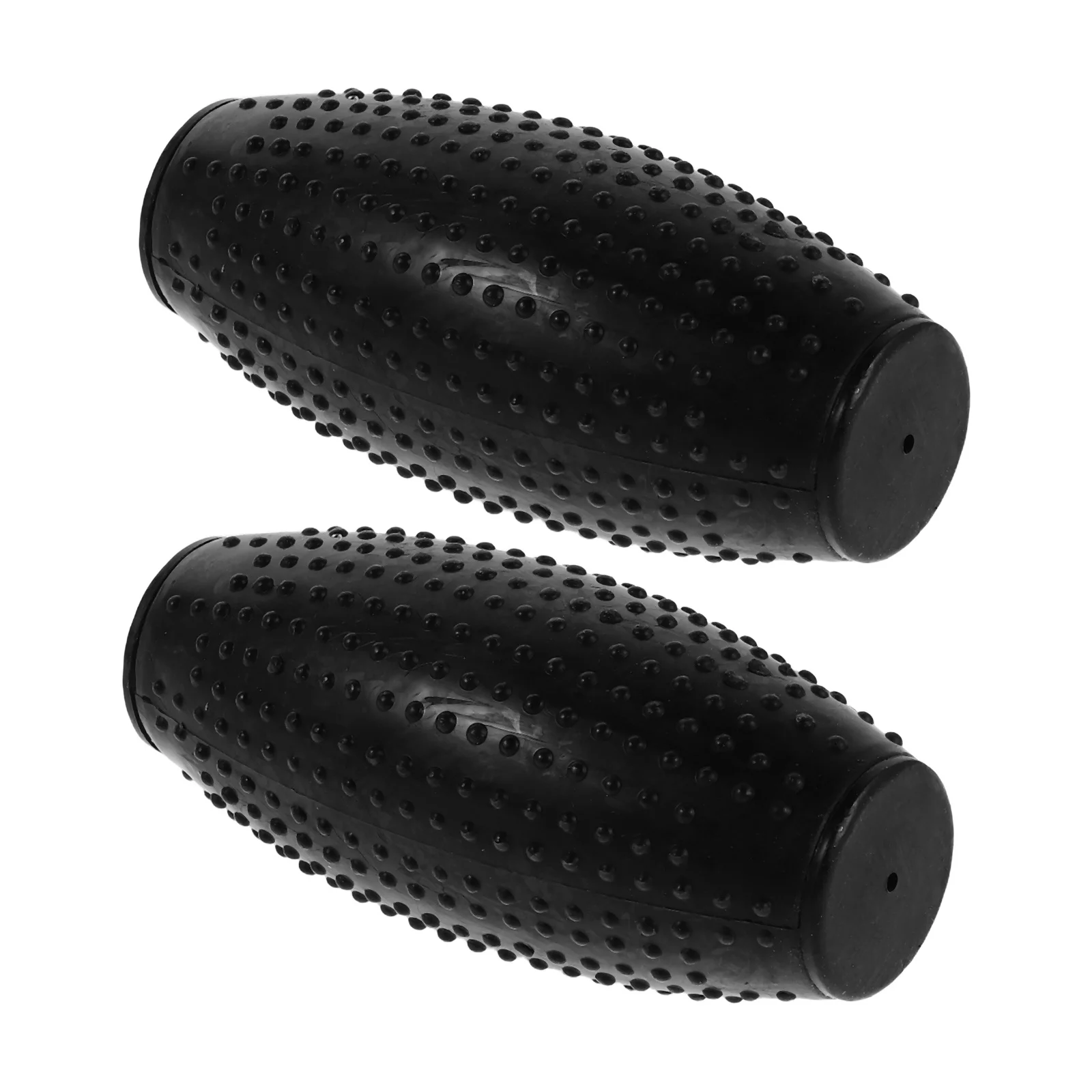 

1 Pair Acupuncture Physiotherapy Instrument Conductive Rubber Handle For Meridian Therapy Device Replacement Part For Massage