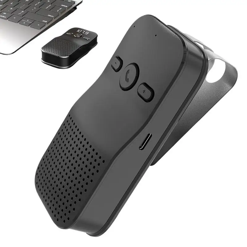 

Wireless Speaker For Car Wireless 5.4 Car Phone Speakerphone For Handsfree Talking Portable Call Speaker Automobile
