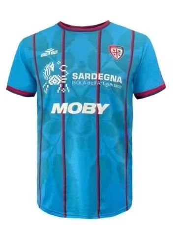 

Футбольная форма Cagliari 2026 для выездных матчей сезона 25-26, дышащий костюм для пляжа и серфинга, гидрокостюм для мужчин и женщин