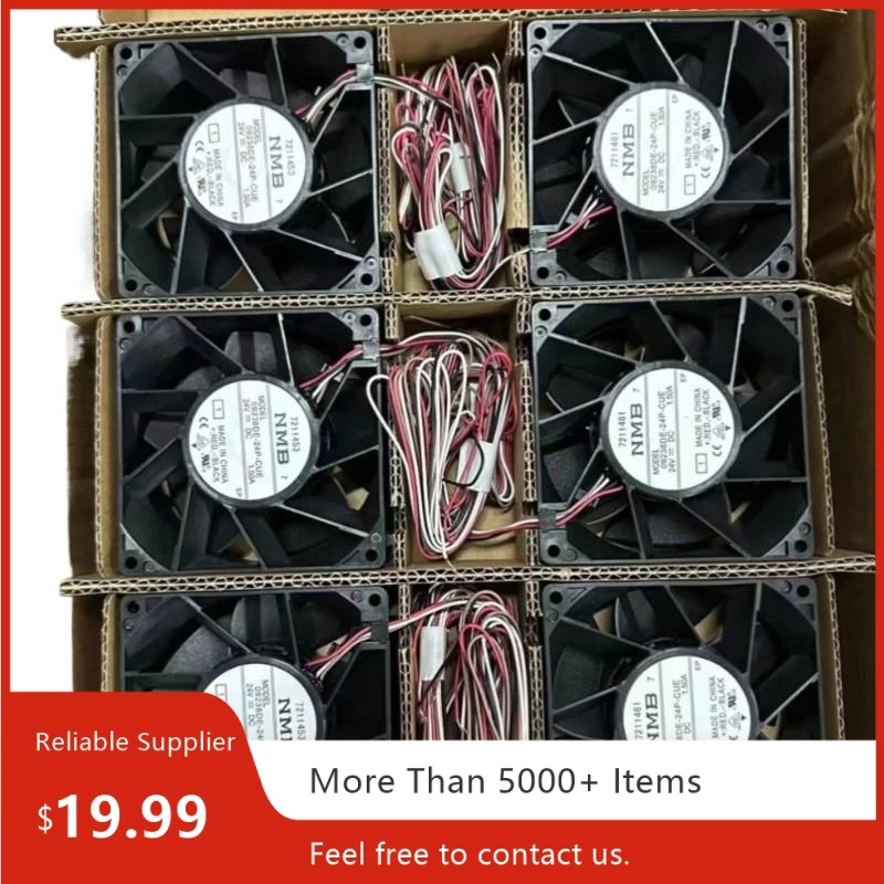 

Для NMB 09238DE-24P-CUE 9238 24 В 1,50 А мощный водонепроницаемый охлаждающий вентилятор с инвертором ШИМ