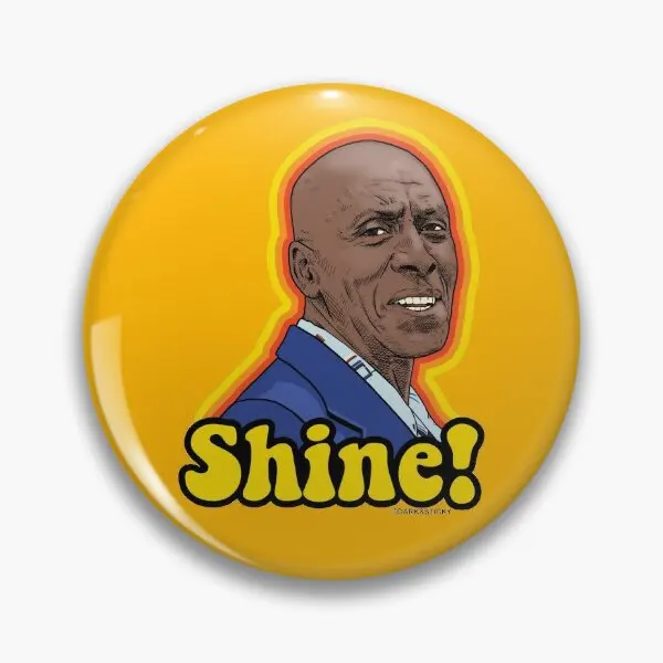 The Shining Dick Hallorann Shine Sti  Soft Button Pin Decor Women Lapel Pin Clothes Fashion Hat Badge Brooch Collar Cute Funny